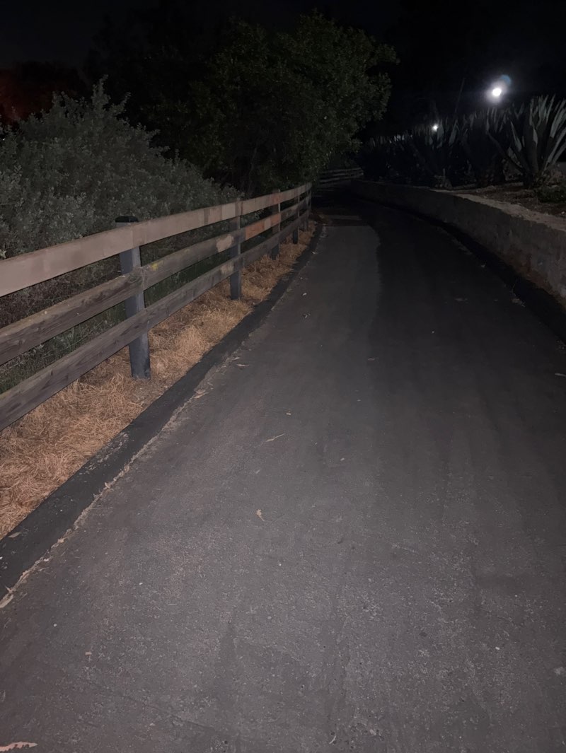 walking near me in Rancho Ventura Linear Park in winter