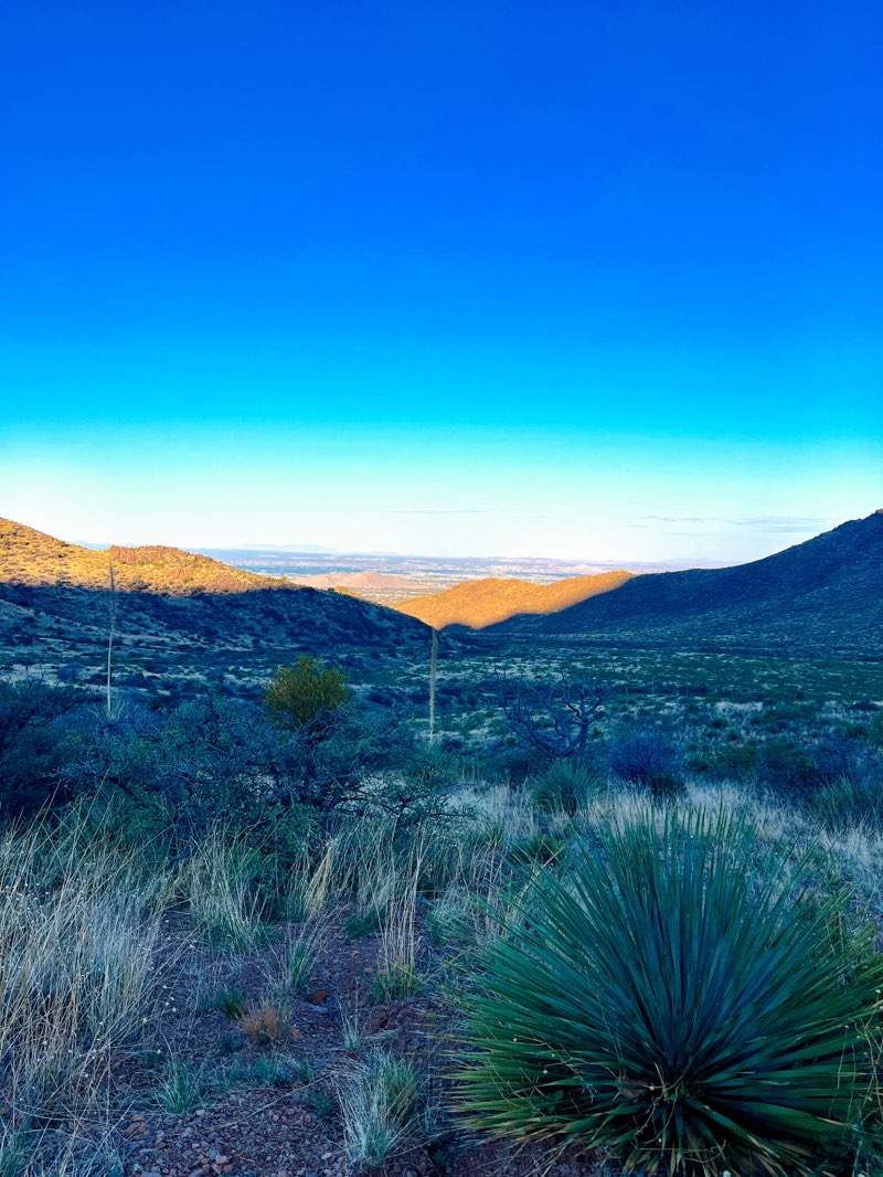 walking near me in Peña Blanca Wilderness Study Area in winter