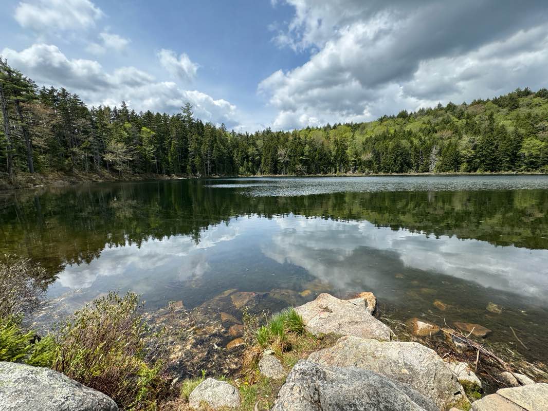 walking near me in Rocky Gorge Scenic Area in winter