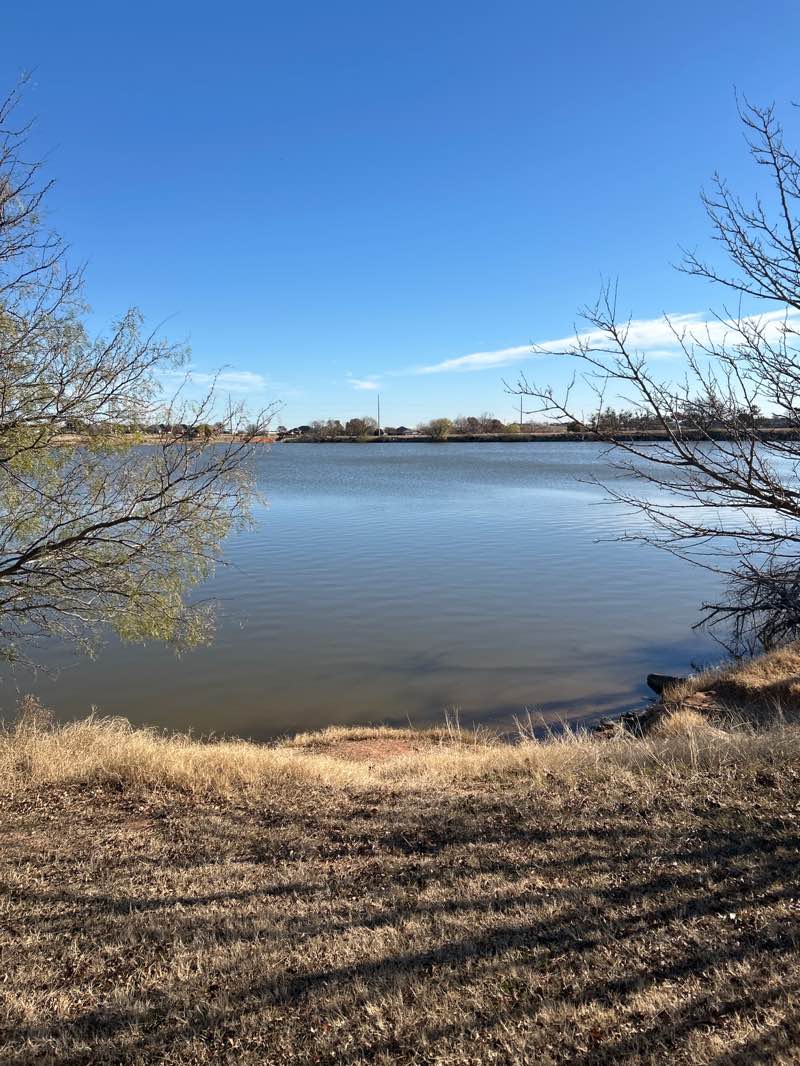 walking near me in Oscar Park in winter