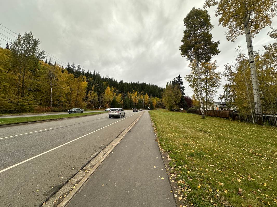 walking near me in Brigade Park in winter