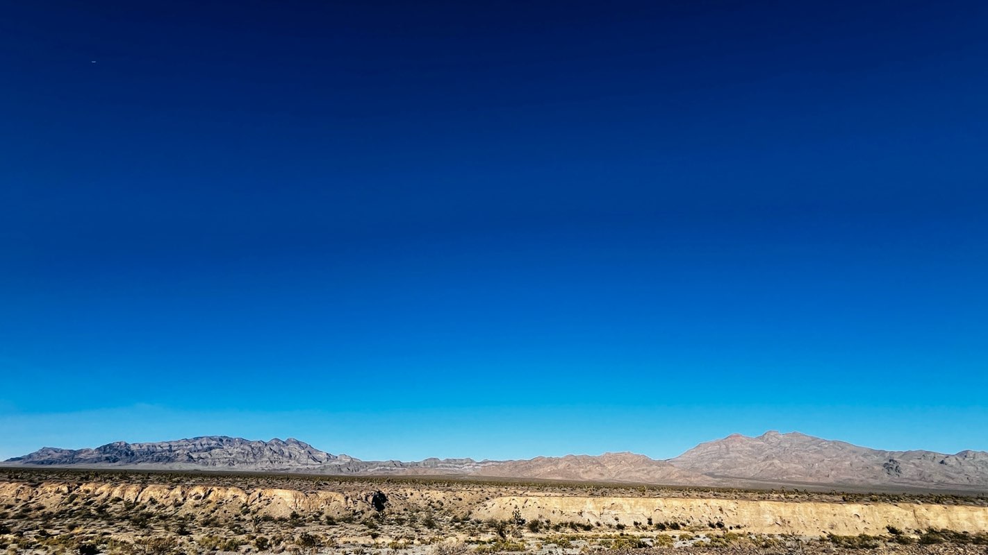 walking near me in Tule Springs Fossil Beds National Monument in winter