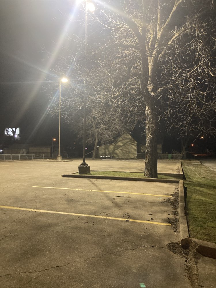 walking near me in Tom Thumb Park in winter