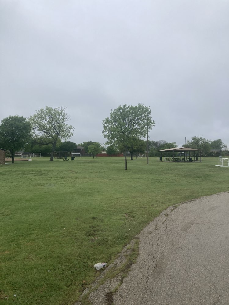 walking near me in William Houston Park in spring