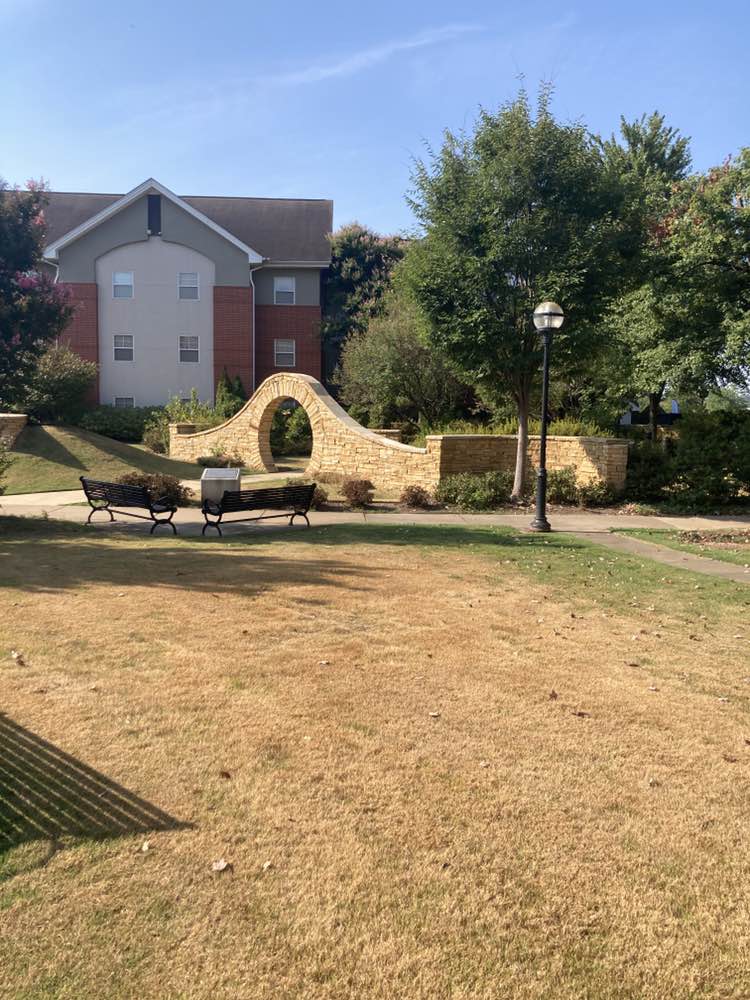 walking near me in First Ladies Garden in autumn