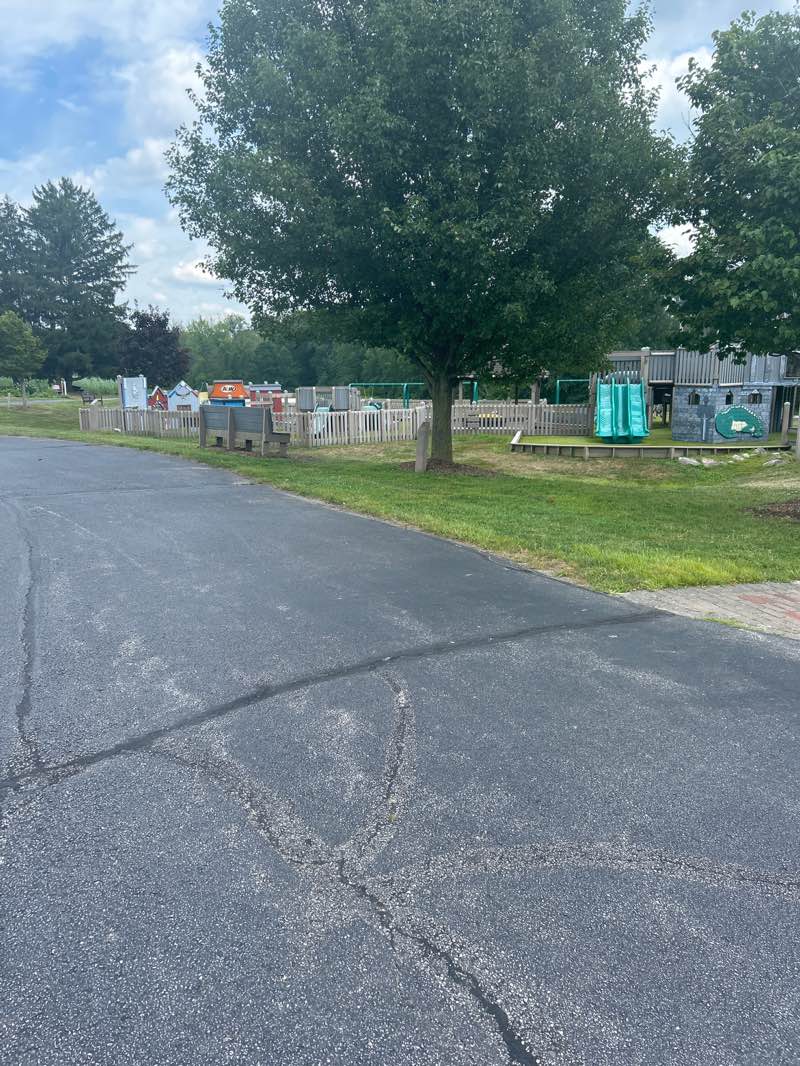 walking near me in Ravenna Community Playground in autumn
