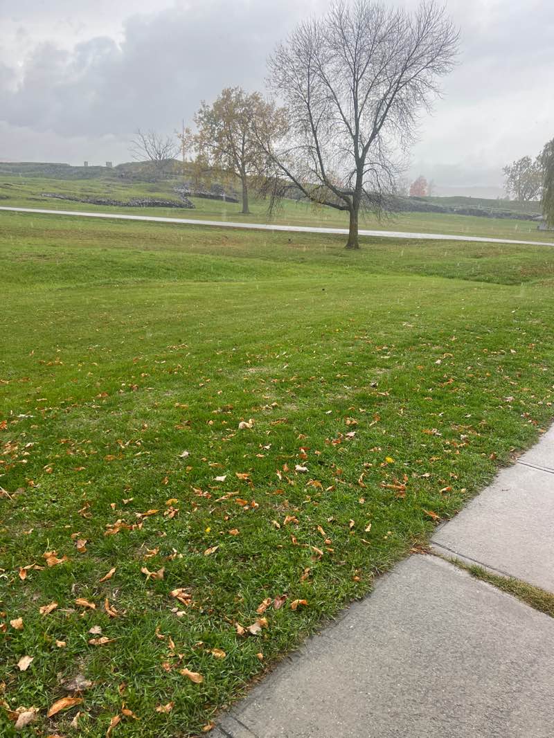 walking near me in Crown Point State Historic Site in autumn
