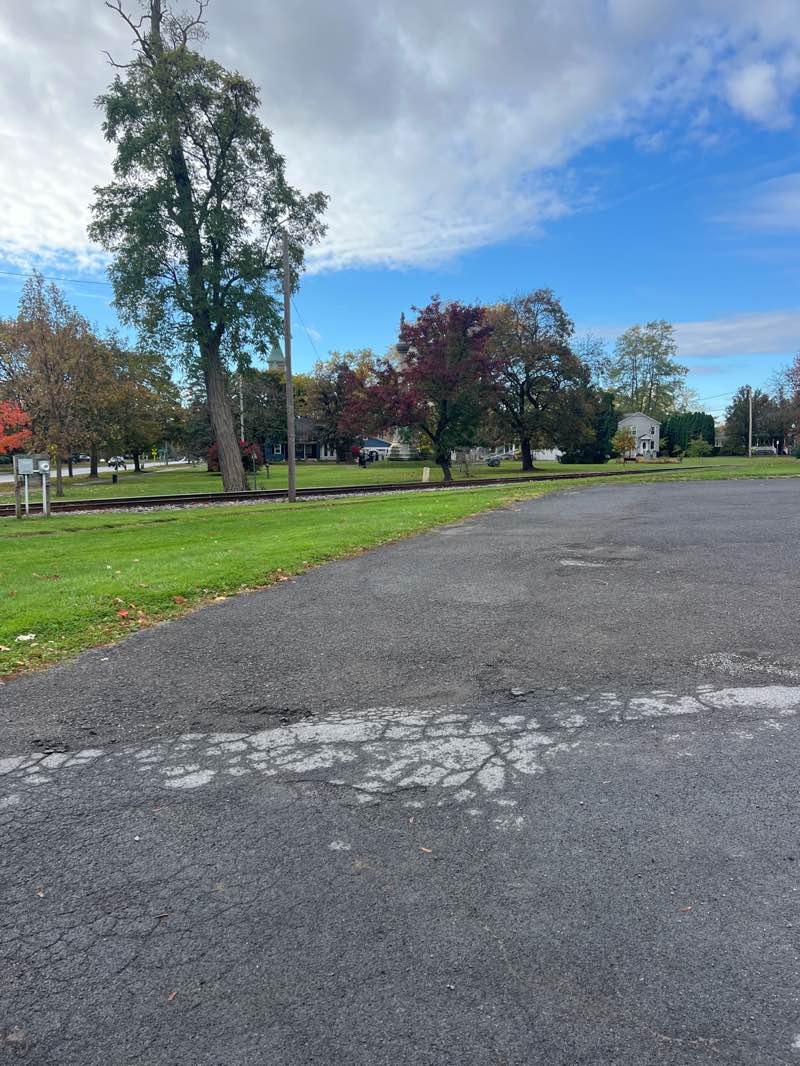 walking near me in Academy Square Park in autumn