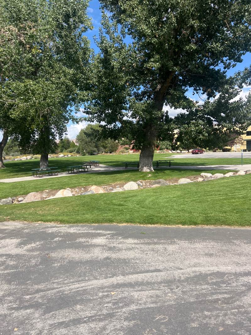 walking near me in Mayberry Park in autumn