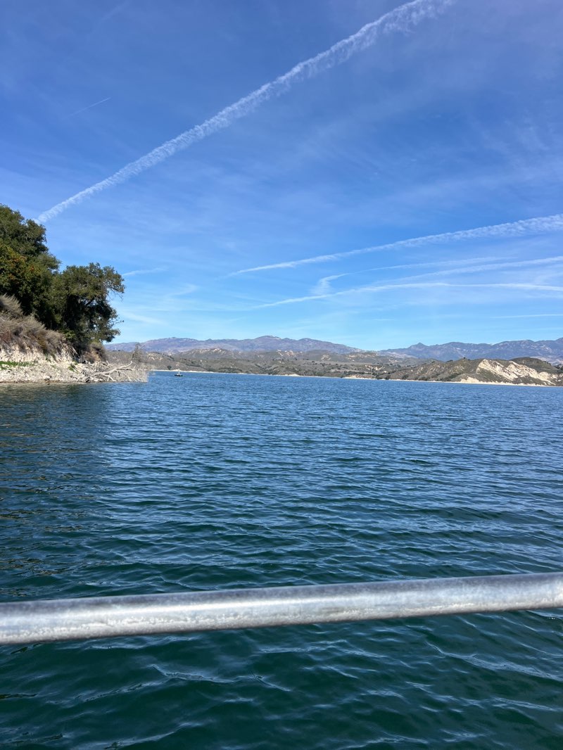walking near me in Lake Cachuma Recreation Area in winter