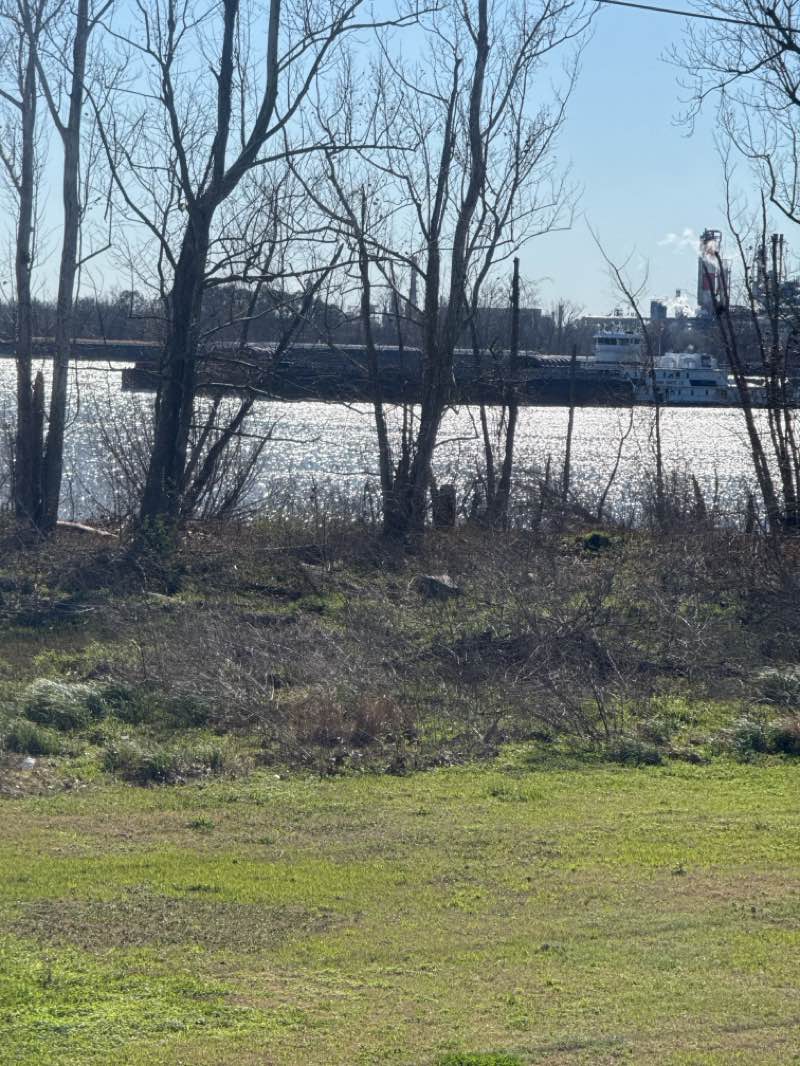 walking near me in Rivertown Heritage Park in winter