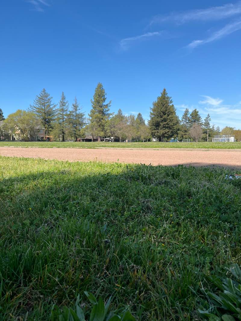 walking near me in Northwest Community Park in spring
