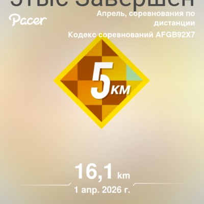 November Distance Challenge Андрей  К. post image