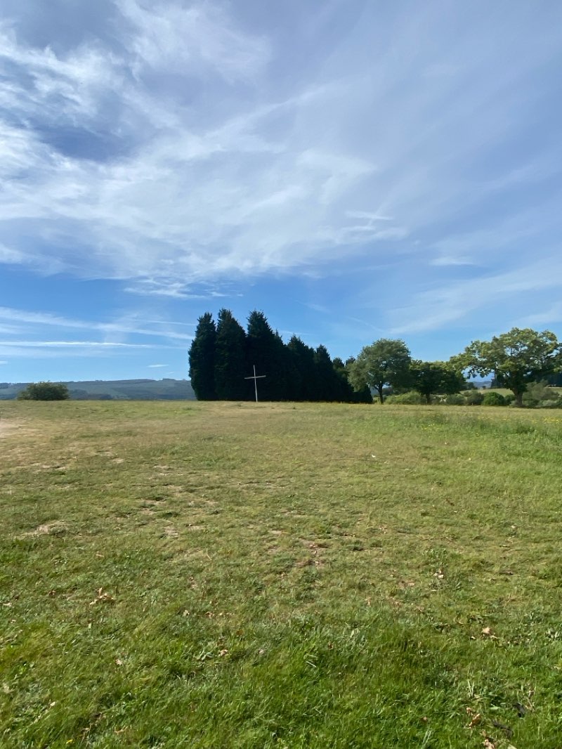 walking near me in Xardín das Fontiñas in winter