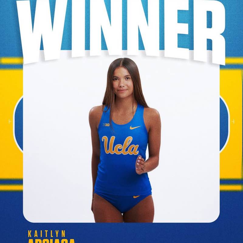 UCLA women’s track and field Anthony post image