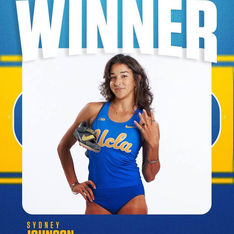 UCLA women’s track and field Anthony post image
