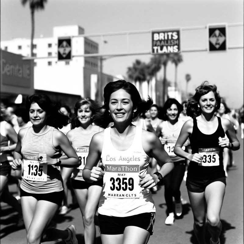 Los Angeles marathon Anthony post image