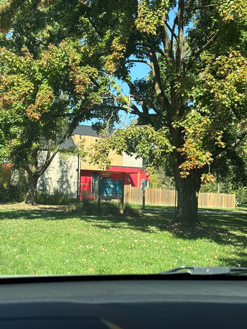 walking near me in Kingsleigh Court Park in autumn