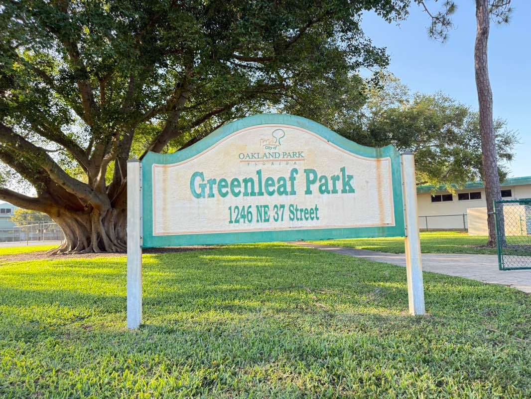 walking near me in Greenleaf Park in spring