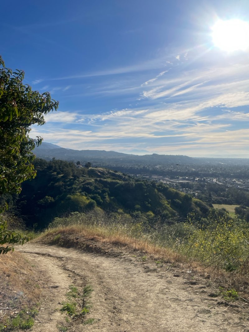 walking near me in Horsethief Canyon Park in spring