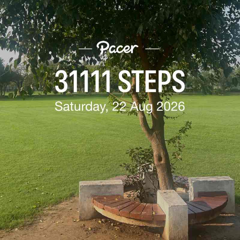 Walking Beyond 10K+ Together 🚶 Akhlaq Hussain post image