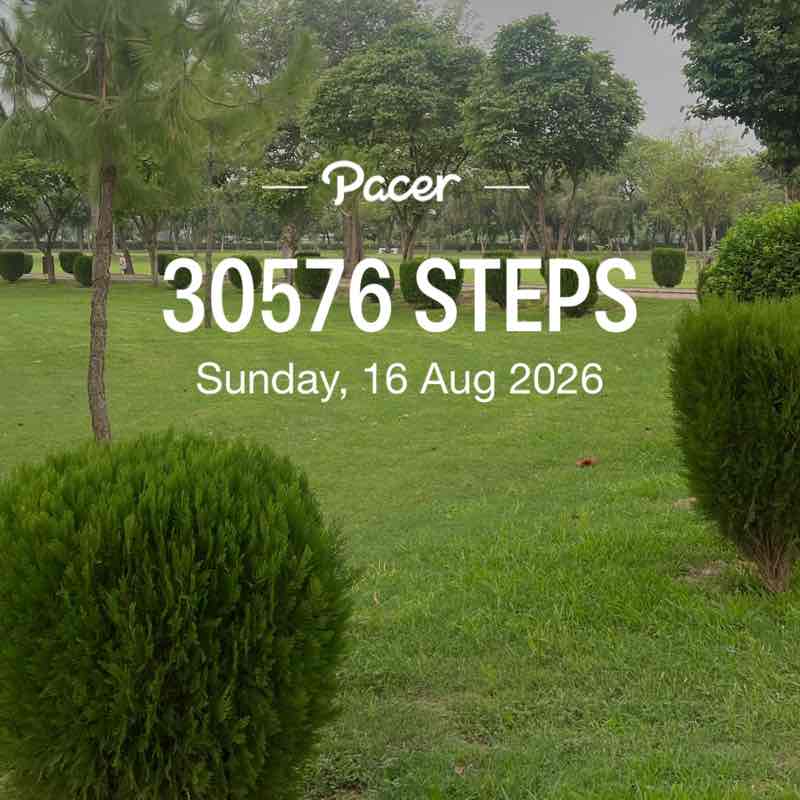 Walking Beyond 10K+ Together 🚶 Akhlaq Hussain post image