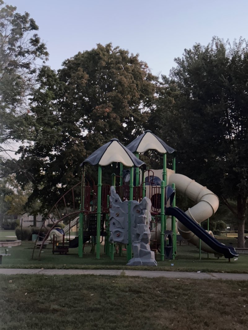 walking near me in Highland Playground in autumn