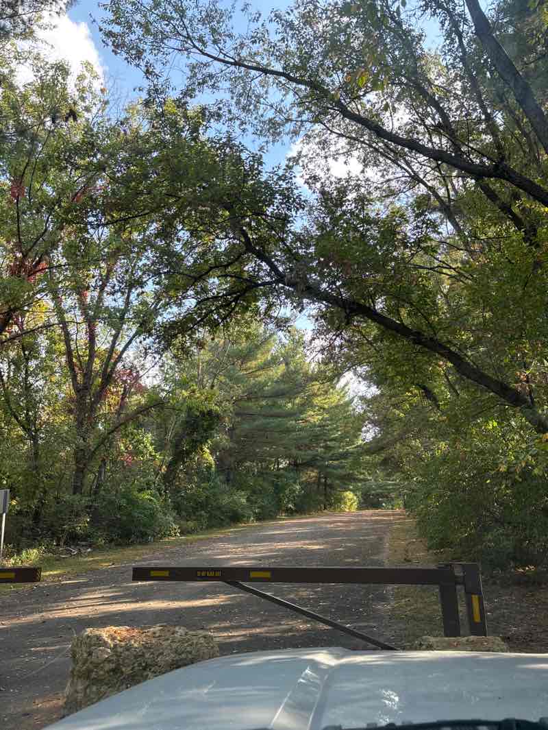 walking near me in Kishwaukee Gorge North Forest Preserve in autumn