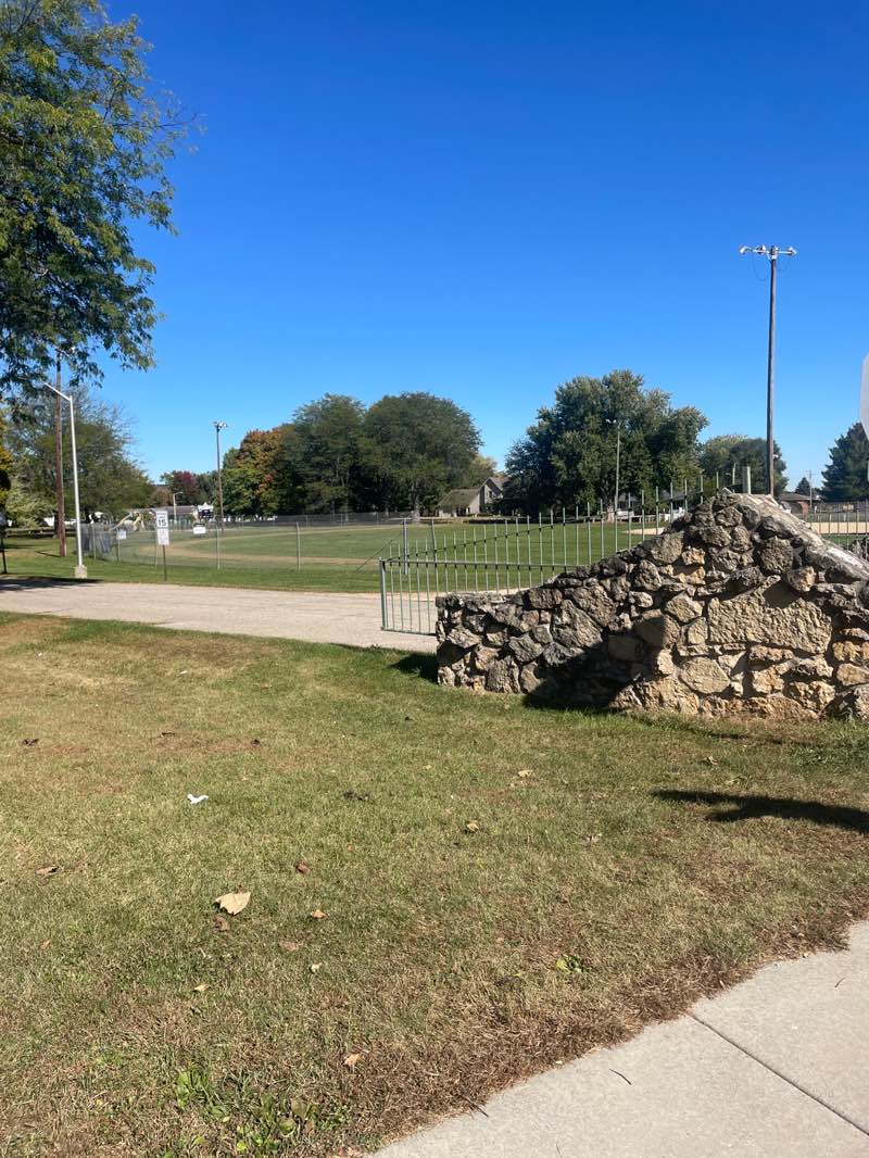 walking near me in Spring Green Municipal Park in autumn