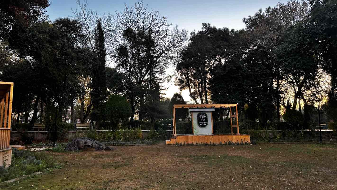 walking near me in پارکی ناکی in winter