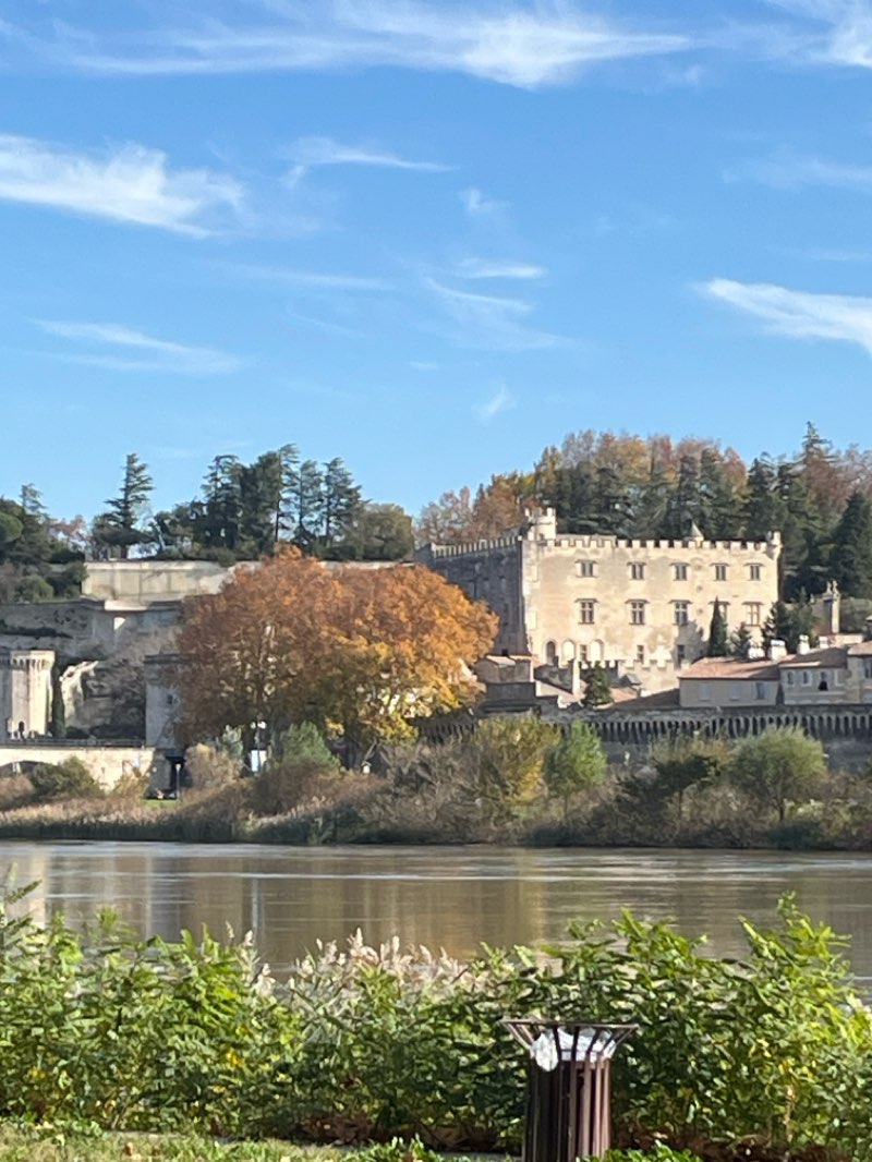 walking near me in Base de loisirs de la Barthelasse in autumn