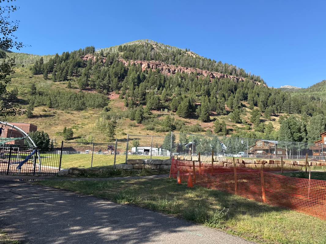 walking near me in Judy Long Memorial Park in autumn