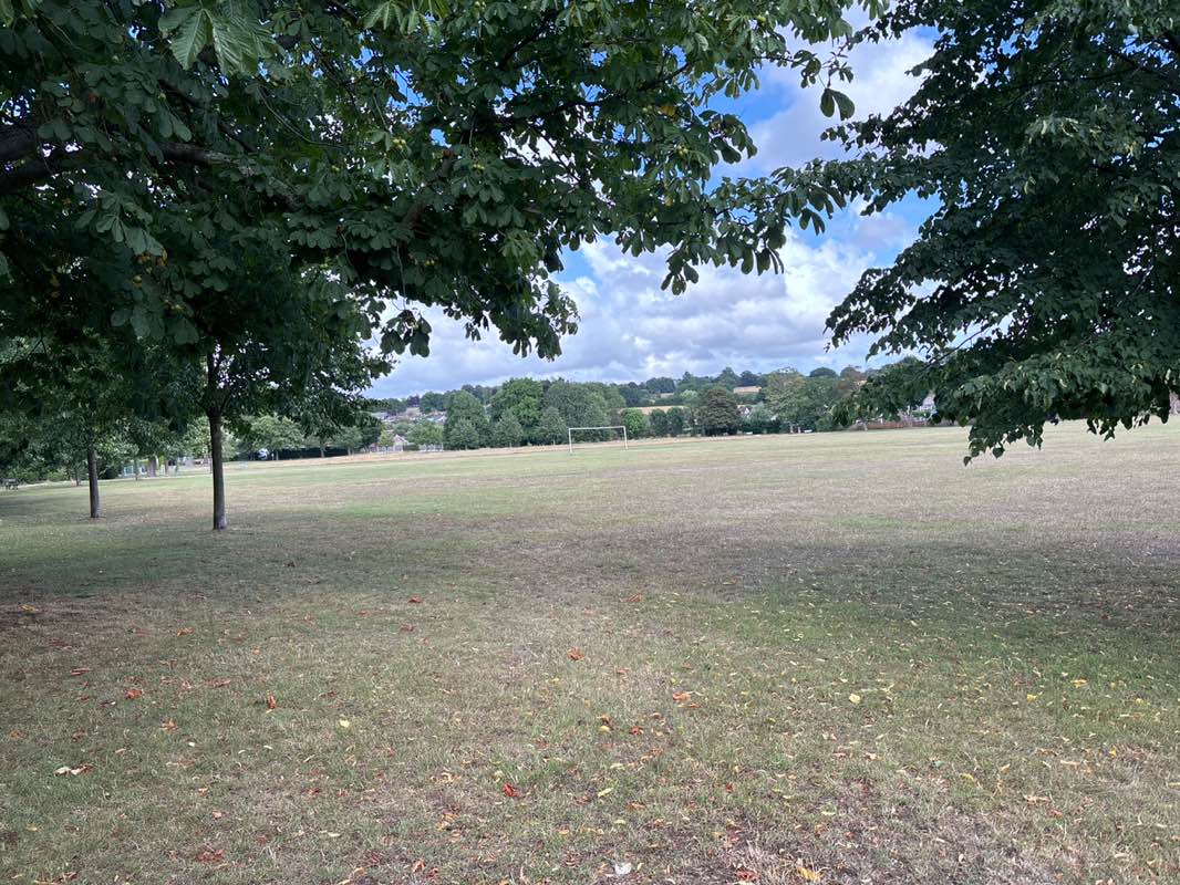 walking near me in Fairview Playing Field in autumn