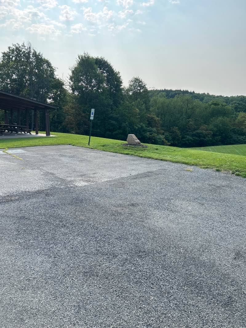 walking near me in Two Mile Run Park in summer