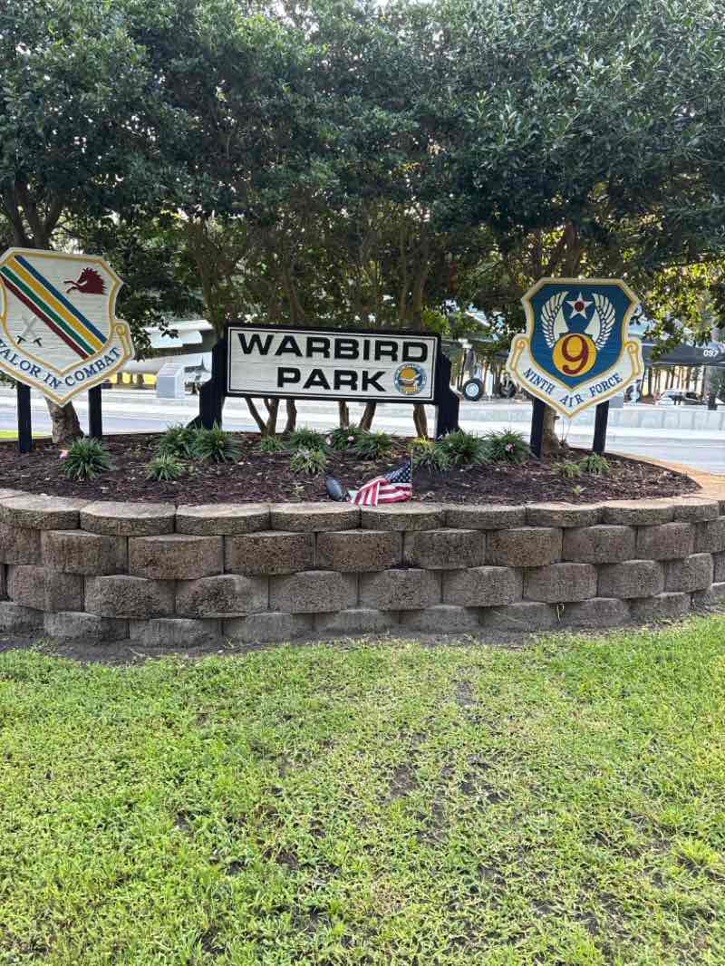 walking near me in Warbird Park in autumn