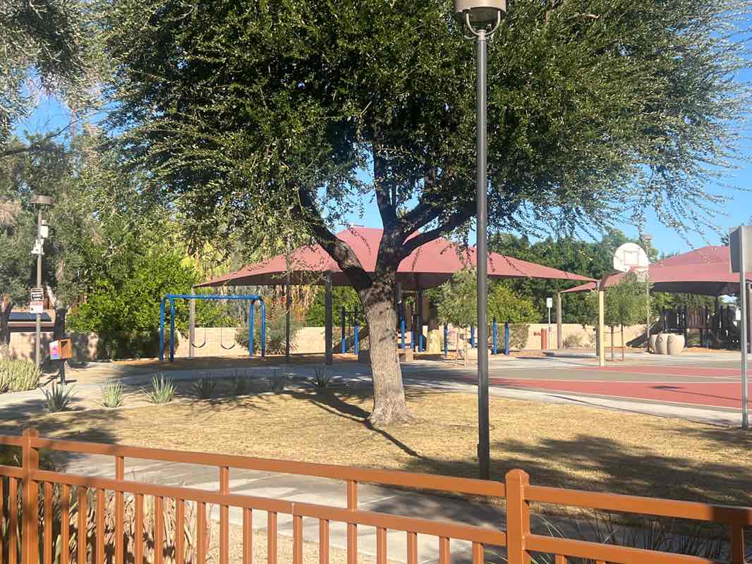 walking near me in Palma Village Park in autumn