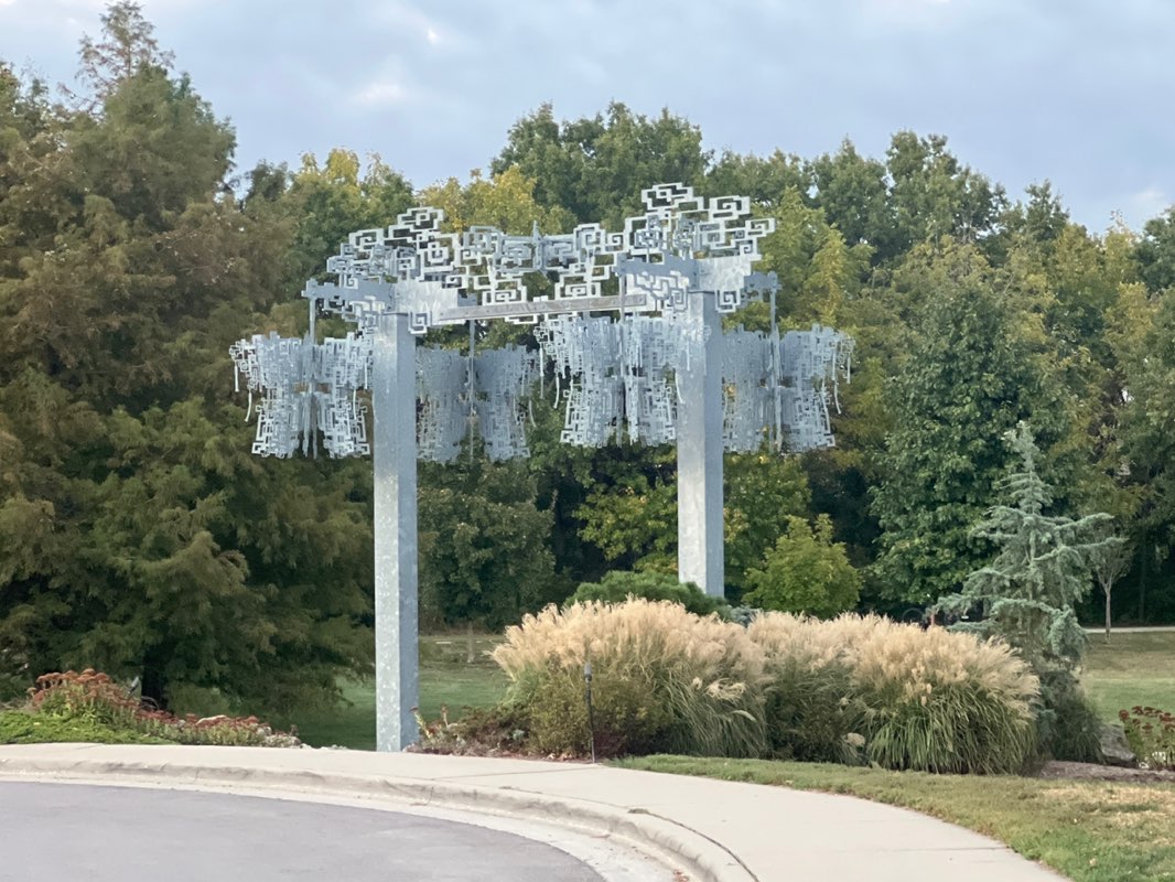 walking near me in I-Lan Park in autumn