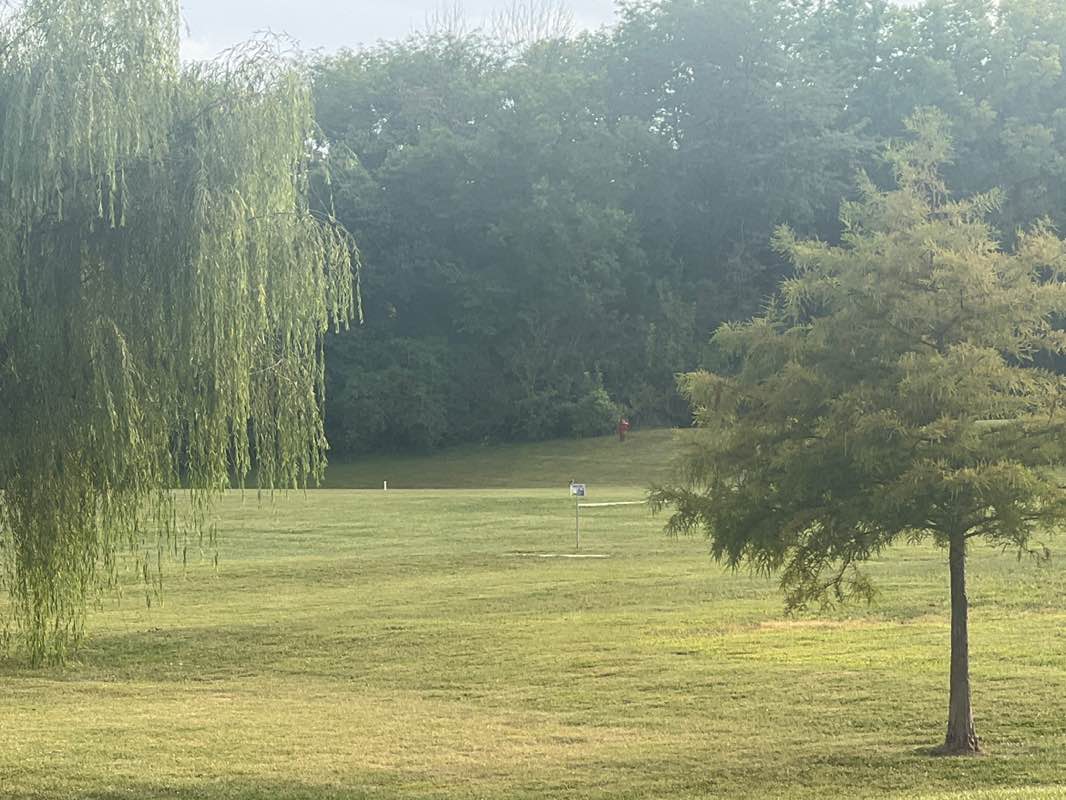 walking near me in Country View Park in autumn