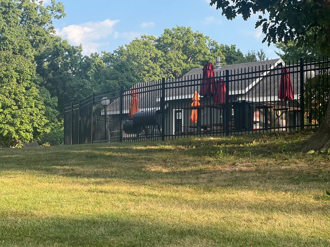 walking near me in Greystone West Park in autumn