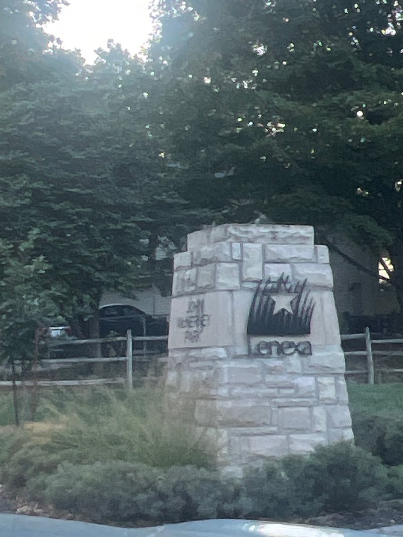 walking near me in John McNerney Park in autumn