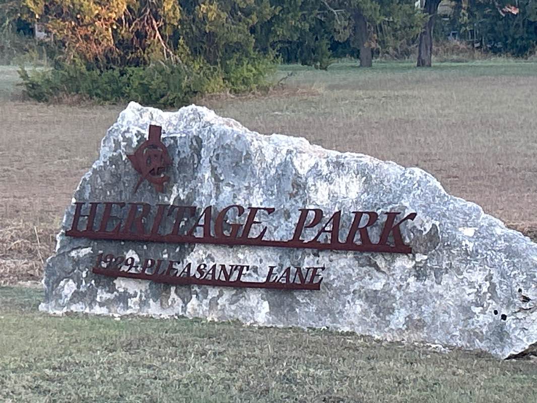 walking near me in Heritage Park in autumn