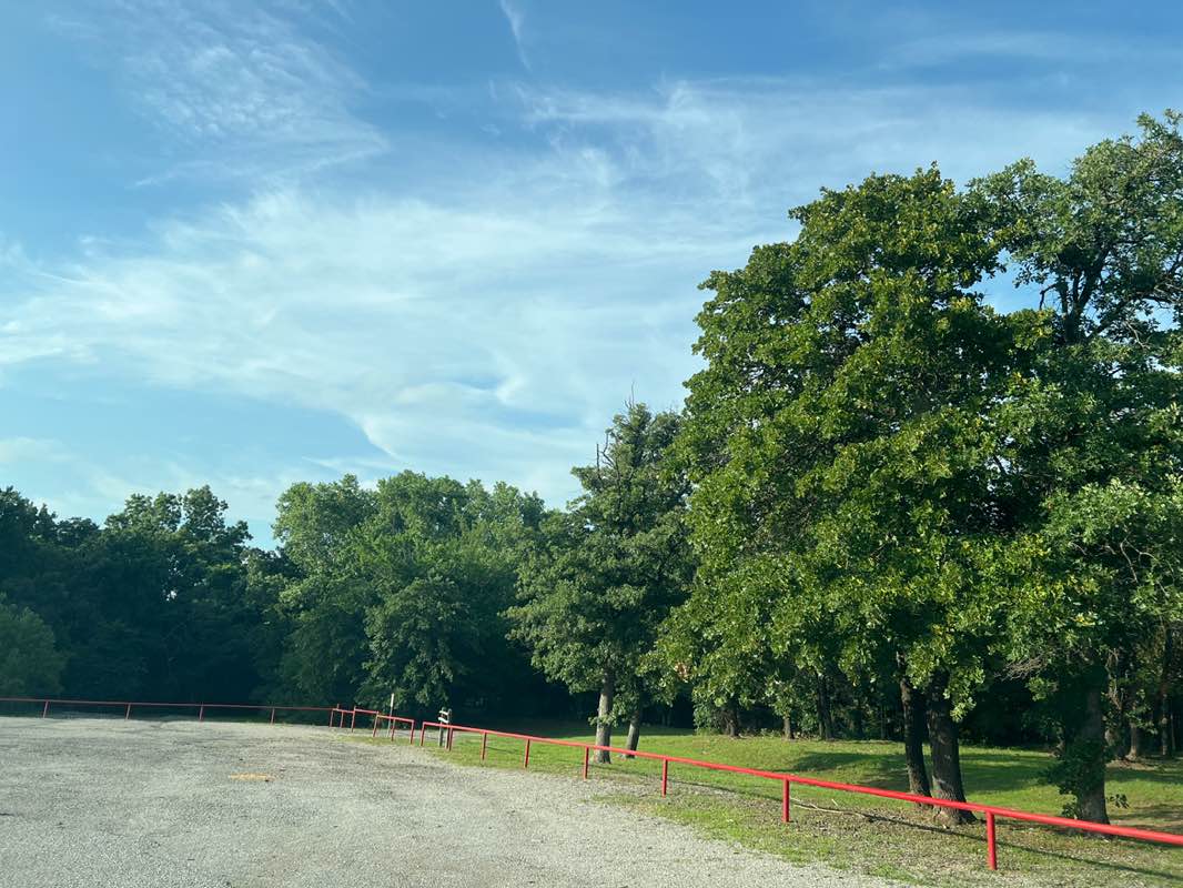 walking near me in Choctaw Creek Park in summer