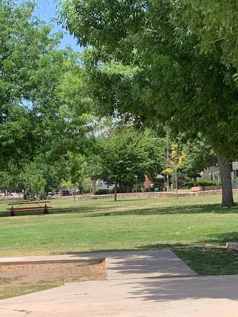 walking near me in Cahoon Park in summer
