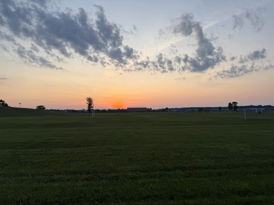 walking near me in Munson Park in autumn