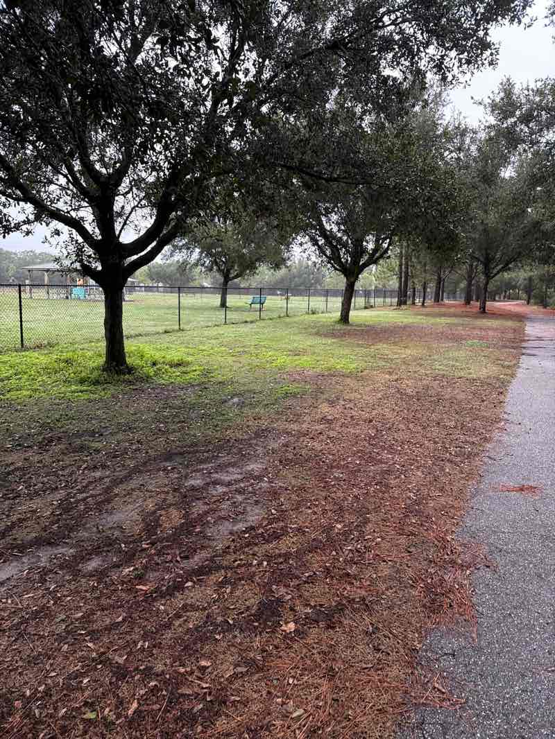walking near me in Creekwood Park in winter