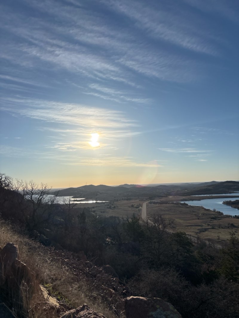 walking near me in Wichita Mountains National Wildlife Refuge in spring
