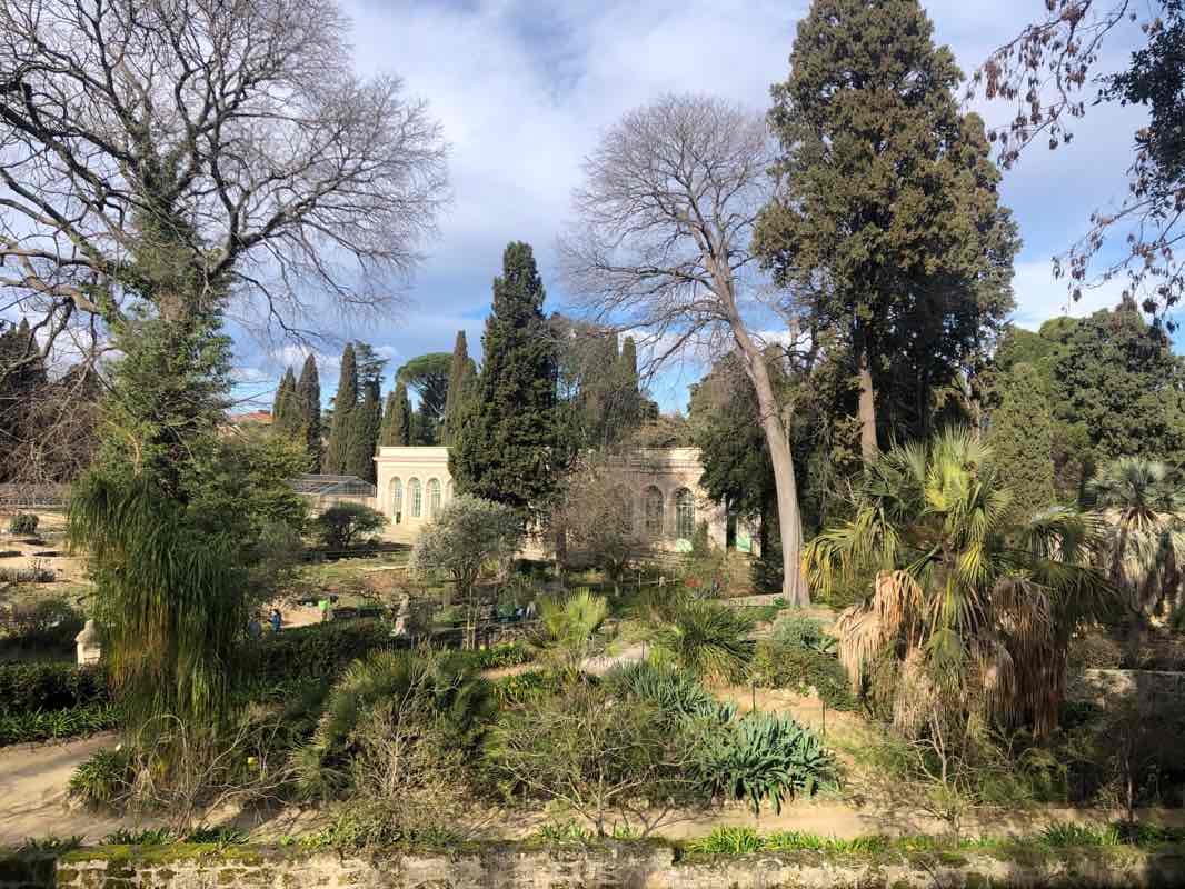 walking near me in Promenade du Peyrou in winter