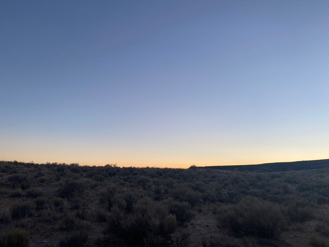 walking near me in Petroglyph National Monument in winter