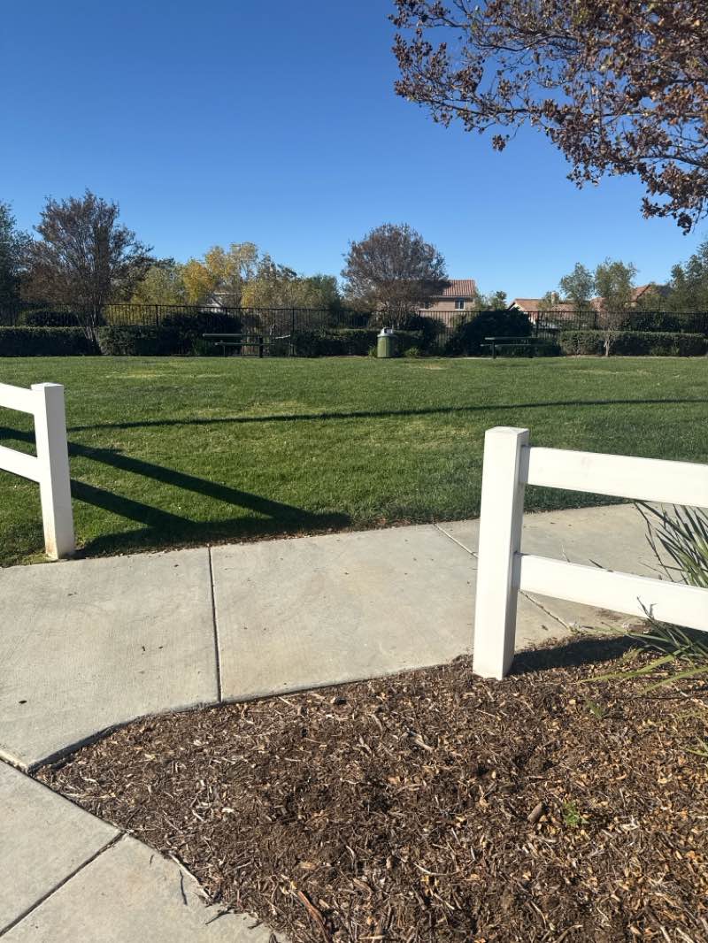 walking near me in Butterfield Park in autumn