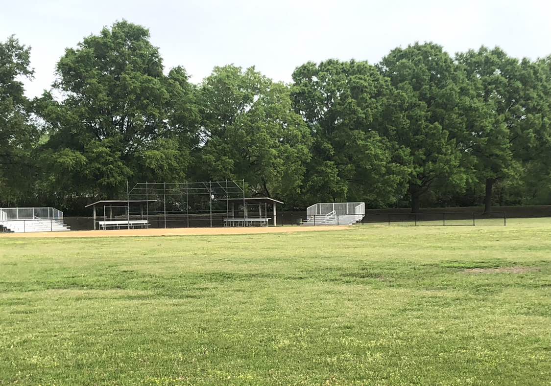 walking near me in Lark Downs Park in spring